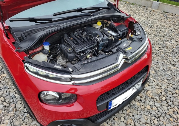 Citroen C3 cena 23500 przebieg: 94000, rok produkcji 2019 z Dobra małe 407